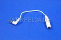 stereo audio adapter MP3/MP4/Apple iPod/2.5 mm Klinke -> 3,5 mm