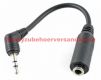 stereo audio adapter MP3/MP4/Apple iPod/2.5 mm Klinke -> 3,5 mm