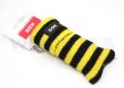 Mobile phone socks pocket/ mobile phone socks black yellow