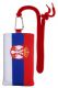 Mobile phone socks pocket with clip SERBIA